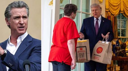 Gavin Newsom mocks Donald Trump over Oval Office DoorDash order: 'Make America Healthy Again!'