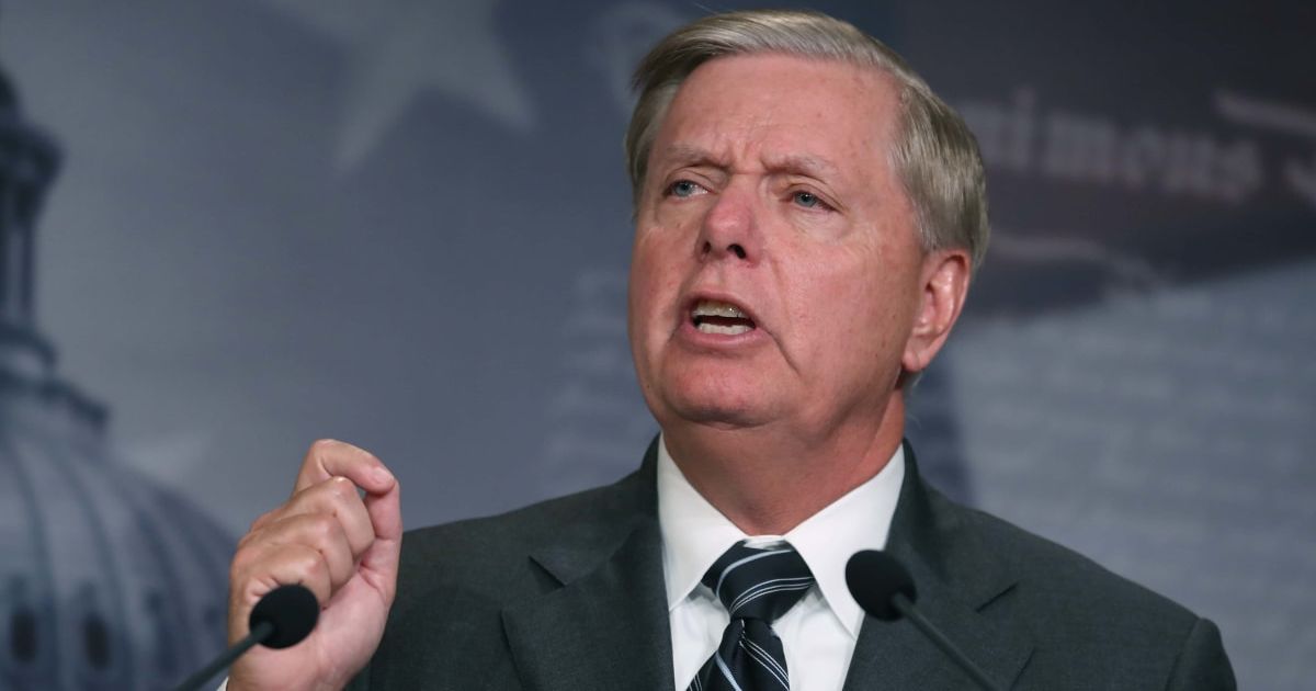 Sen Lindsey Graham blasts Pope Leo, saying the 'good man' underestimates the 'religious Nazi' threat from Iran (Getty Images)