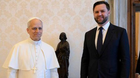 JD Vance tells Pope Leo XIV he must 'be careful' when speaking on 'matters of theology'