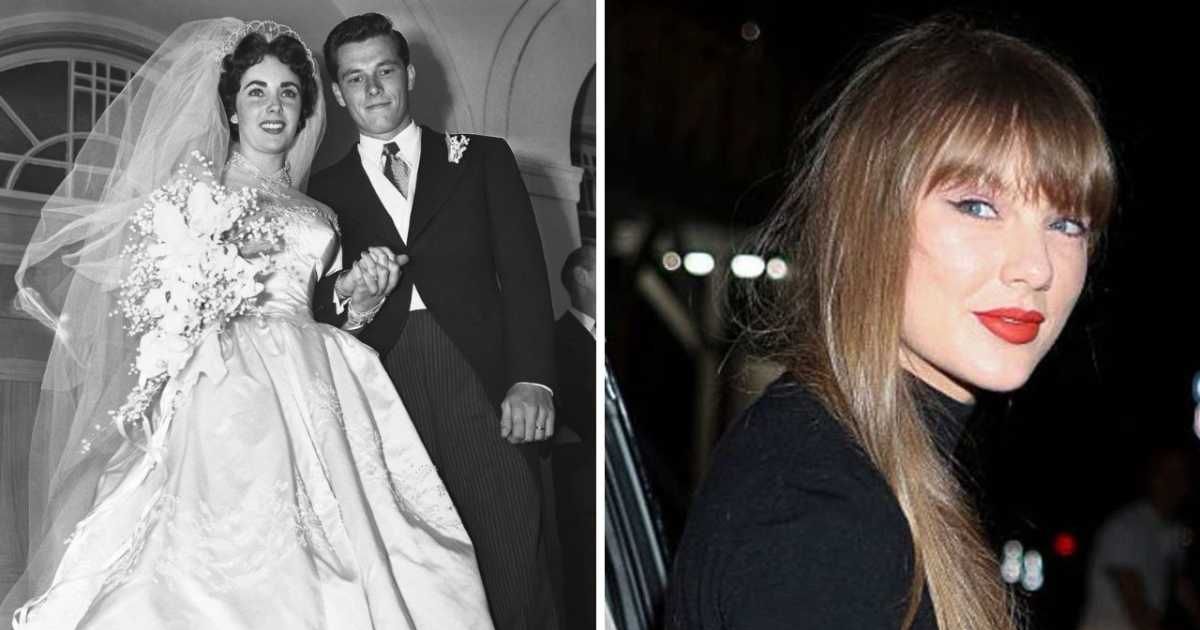 A source said Taylor Swift spent a lot of time studying old photos of Elizabeth Taylor during the making of her music video, which led her to become enamored with the actress’s style (Getty Images, Getty Images)