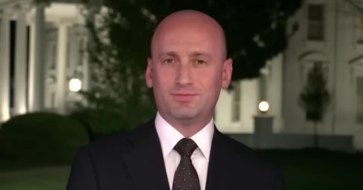 Stephen Miller praised Donald Trump’s Iran strategy amid a fragile ceasefire after US-Israel strikes and a Strait of Hormuz blockade (Screengrab/ Fox News Clips/YouTube)