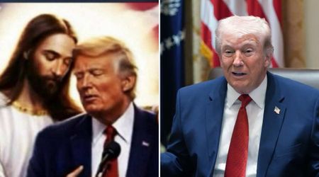 Trump posts AI image of Jesus embracing him following ‘blasphemy’ backlash