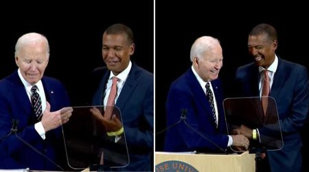 Joe Biden under fire after claiming Syracuse University's Black trustee 'looks like Barack Obama'