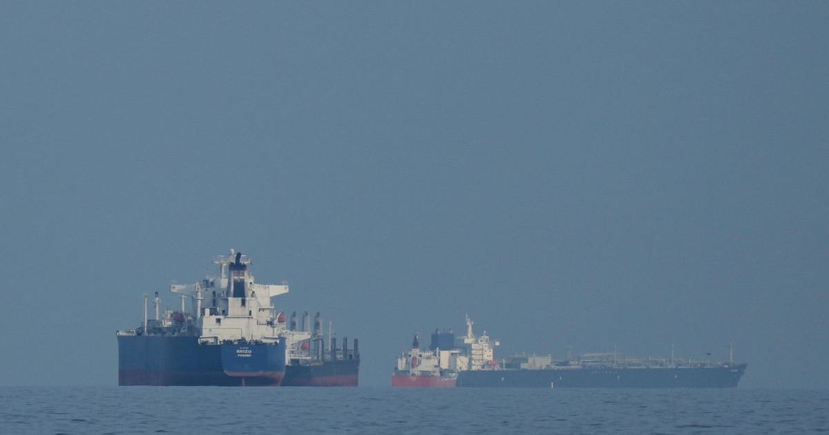 CENTCOM audio captures US naval warning ordering ships to turn back or face force as the Iran blockade is enforced (AP Photo/Altaf Qadri)