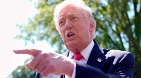 Trump says Melania’s Epstein statement was a response to 'fake news'