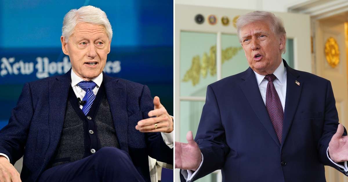 Bill Clinton allegedly criticised Donald Trump for his comments against Pope Leo XIV (Getty Images, AP Photos)