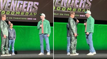 Robert Downey Jr and Chris Evans steal the show with surprise face-off at CinemaCon 2026