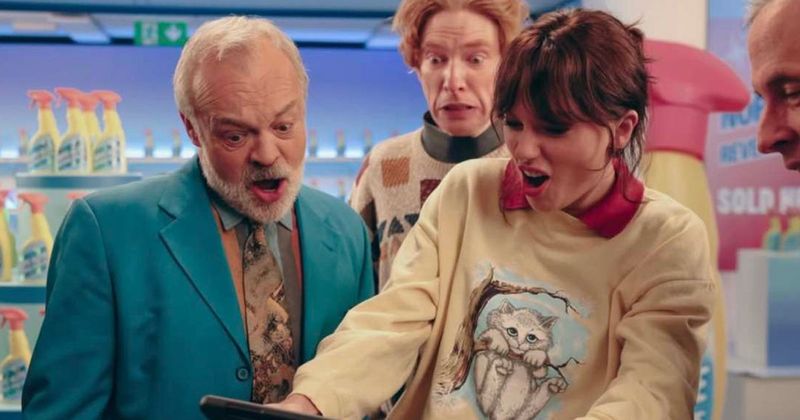 Graham Norton says Taylor Swift ‘made his dreams come true’ with Opalite cameo