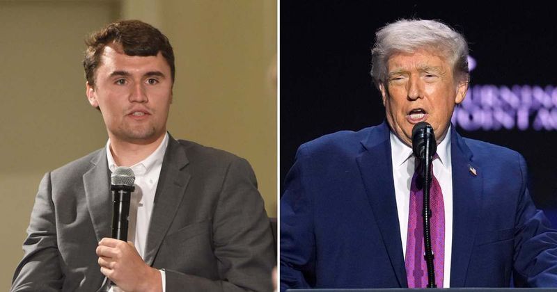 ​'Charlie’s voice is not silenced': Trump pays emotional tribute to late TPUSA founder