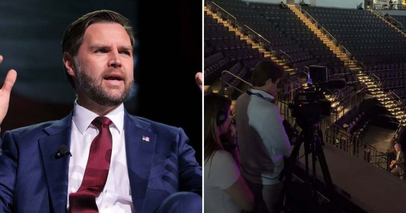 Fact Check: Does the video show empty seats at JD Vance’s TPUSA event?