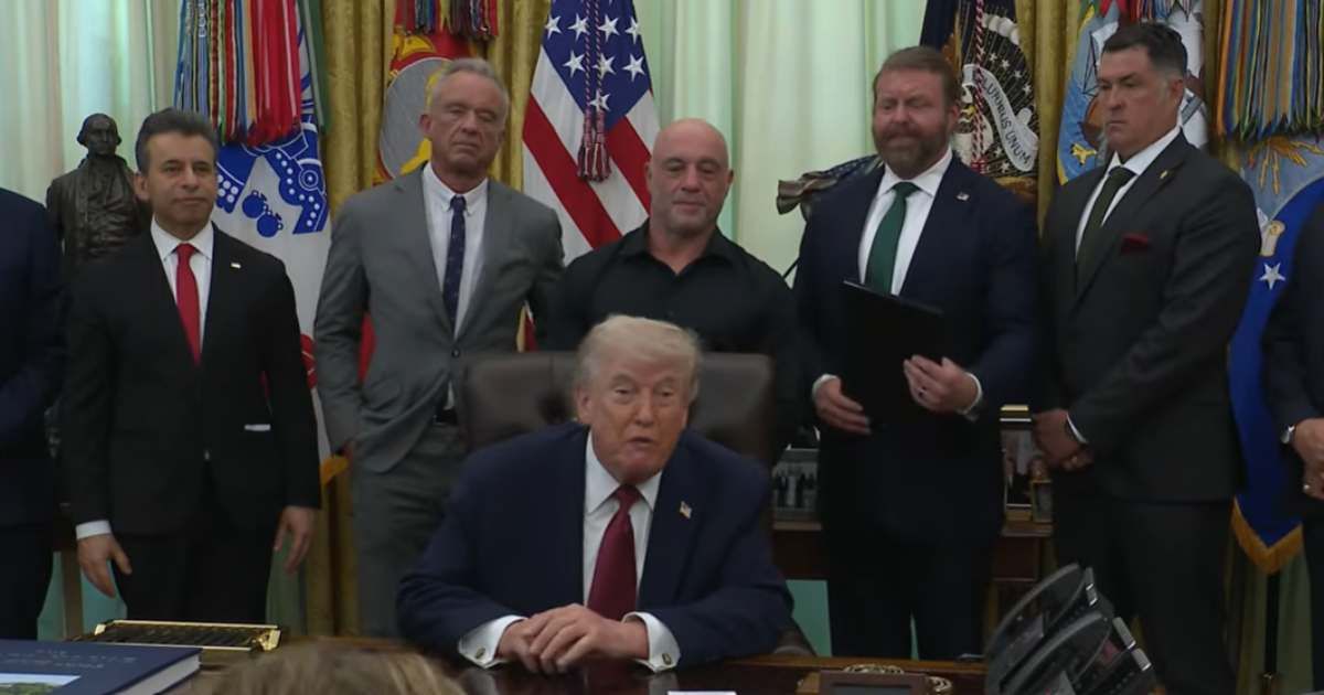 At a White House event Saturday, Trump says he has 'no time to be depressed' amid ongoing pressures (White House/ Youtube)