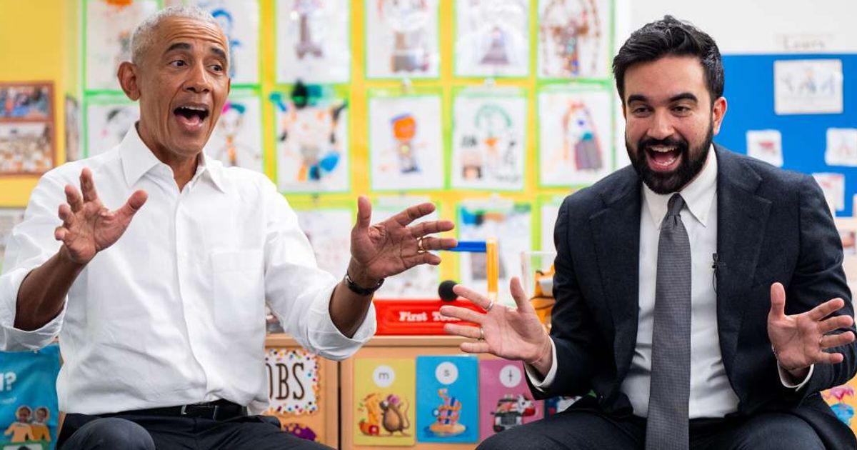 Barack Obama met Zohran Mamdani, engaging preschoolers while stressing early education and bipartisan outreach with Donald Trump (AP Photo/Angelina Katsanis)
