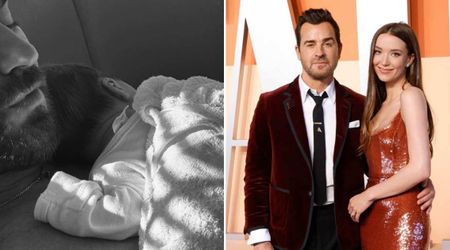 ‘He’s here’: Justin Theroux welcomes first child with wife Nicole Brydon Bloom
