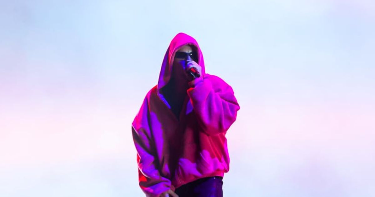 Justin Bieber's crowd-jumping moment from Coachella weekend two goes viral online (Photo by Kevin Mazur/Getty Images for Coachella)