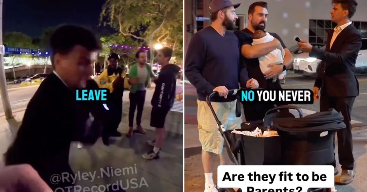 The conservative influencer was attacked after he mentioned stats on crimes by gay men (Instagram/@Ryley.niemi)