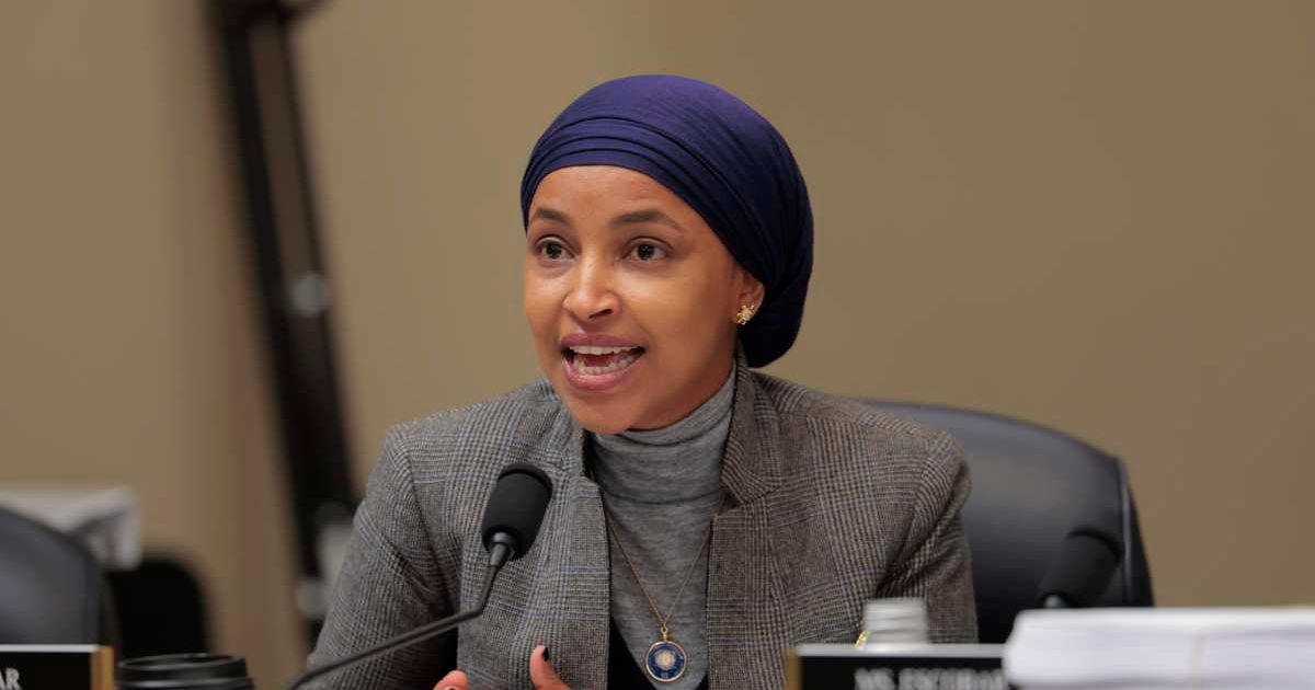 Rep Ilhan Omar argued that lawmakers had failed their constitutional role on war powers, urging action to prevent further escalation and protect US troops (Getty Images)
