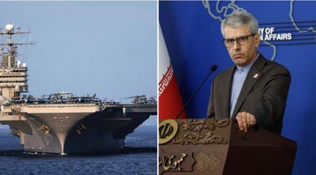 USS Gerald R Ford returns to US blockade as Iran accuses Washington of ‘war crimes'