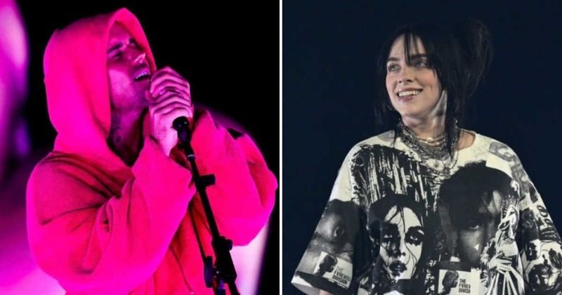 Billie Eilish 'can’t stop crying' as Justin Bieber revives 'One Less Lonely Girl' at Coachella