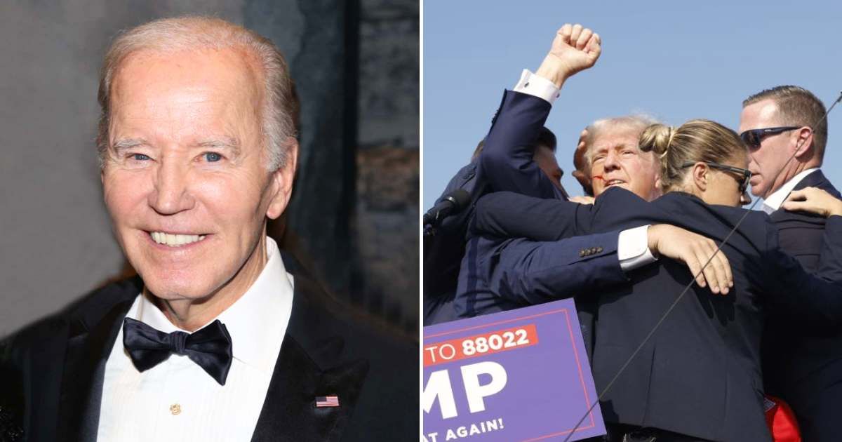 Joe Biden's White House officials caught on tape discussing withholding Secret Service protection for Trump (Getty Images)