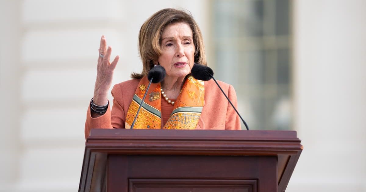 Social media rumors claim Nancy Pelosi was subpoenaed by the DOJ in a criminal case (AP Photo/Allison Robbert)
