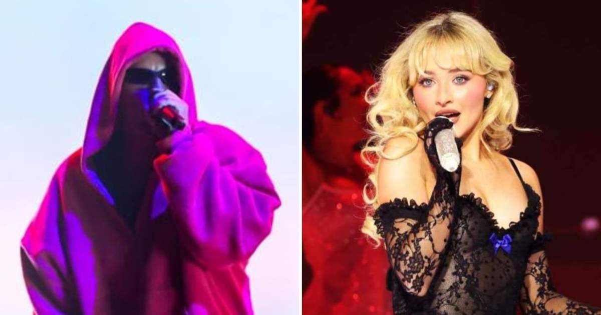 Justin Bieber and Sabrina Carpenter saw their albums surge back up the Billboard charts (Kevin Mazur/Getty Images for Coachella, Getty Images)