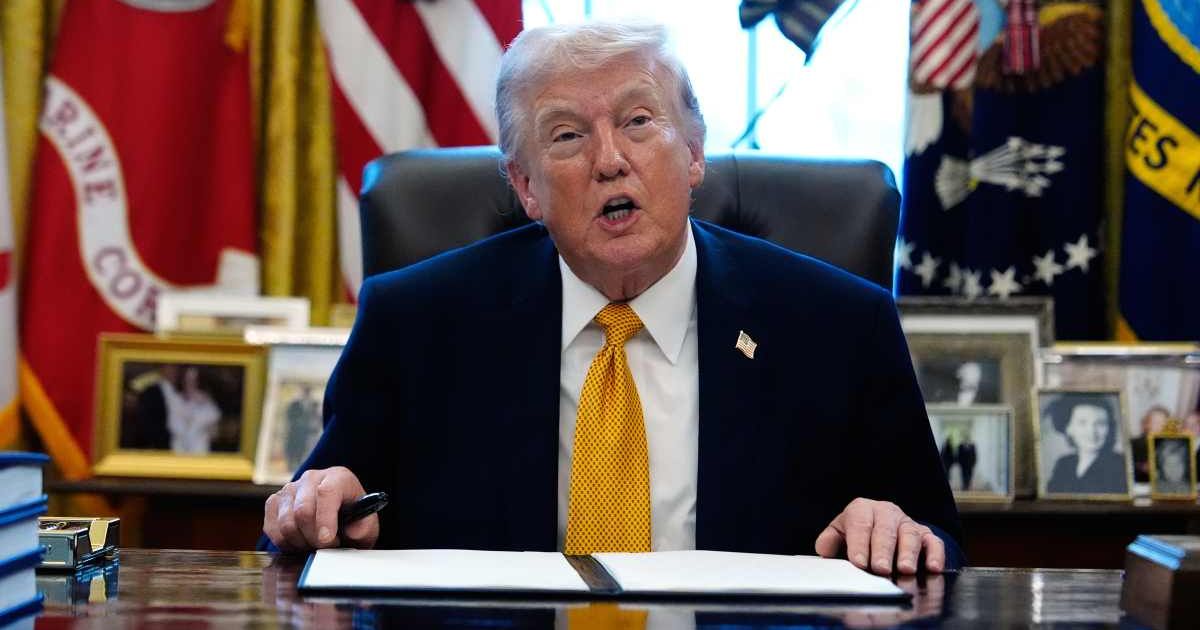 President Donald Trump warned of renewed conflict if the Iran ceasefire expires, as uncertainty grows over planned talks in Islamabad (AP Photo/Julia Demaree Nikhinson)