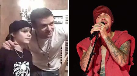 Justin Timberlake posts heartfelt throwback video with Justin Bieber after Coachella set