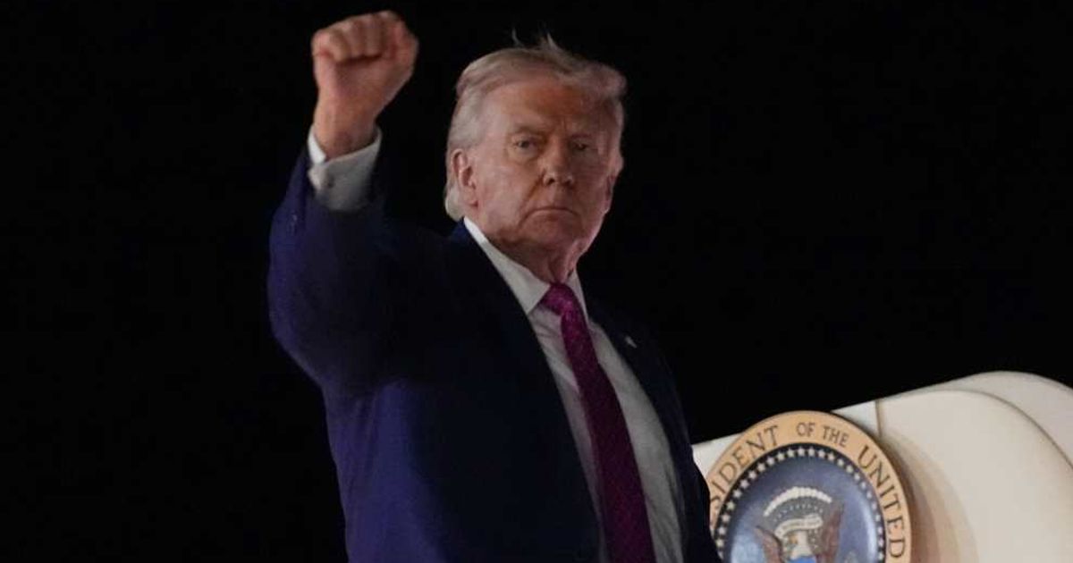 Trump doubled down on his claim that any agreement reached with Iran would be the best in history (AP Photo/Matt Rourke)