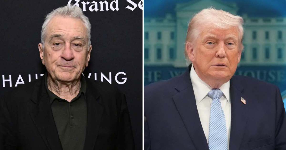 Over the years, Robert De Niro has repeatedly criticized Donald Trump in public interviews, speeches, and appearances, often using strong and provocative language (Getty Images, AP Photo/Mark Schiefelbein)