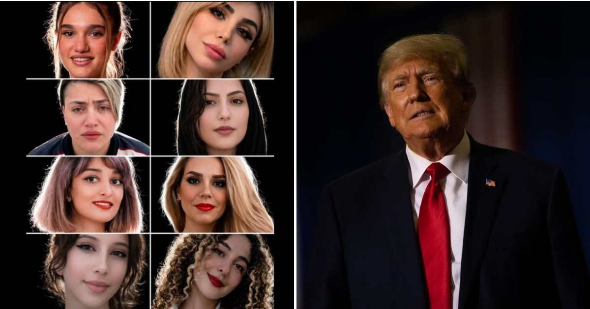 President Trump signals the release of eight women is the ‘great start’ he needs to finalize a nuclear surrender deal in Islamabad (x/@EYakobi; AP Photos)