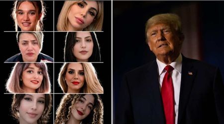 Trump calls for release of eight Iranian women ahead of high-stakes Iran talks