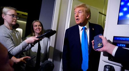 Donald Trump says intercepted ship may carry 'gift from China'