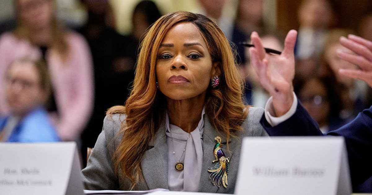 Federal investigators allege Cherfilus-McCormick routed FEMA funds through shell companies to finance her rise to power (Photo by Andrew Harnik/Getty Images)