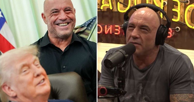 Joe Rogan does Trump impression, says Oval Office roast called him 'very liberal'