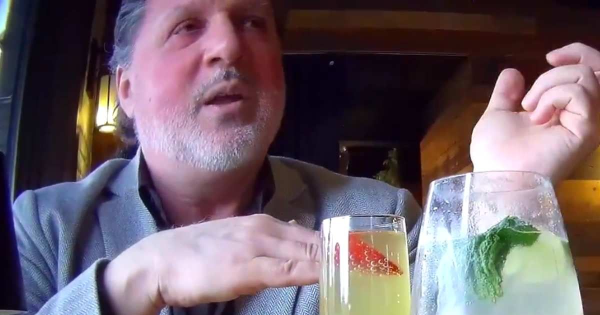 Andrew Hugg allegedly said his role ensures 'no psycho people' handle weapons, stressing strict access controls (Screengrab/OKeefeMediaGroup/X)