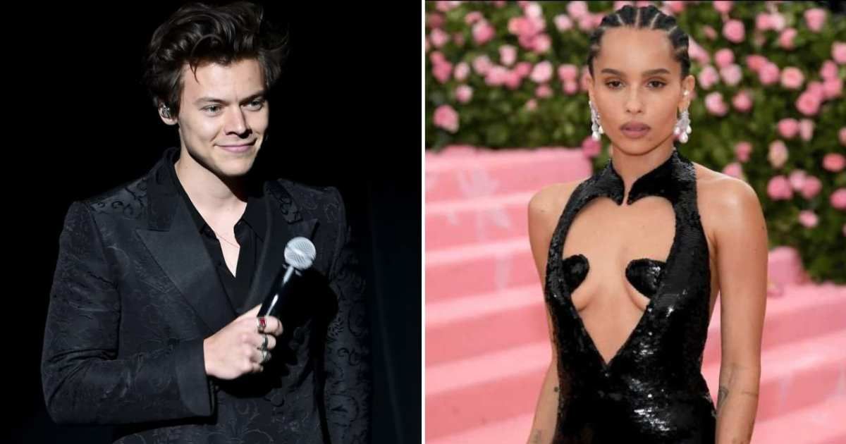 Harry Styles and Zoe Kravitz sparked a new rumor after their latest outing (Steven Ferdman/Getty Images, Getty Images)