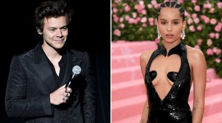 Zoe Kravitz spotted with chunky diamond ring as she steps out with Harry Styles in London