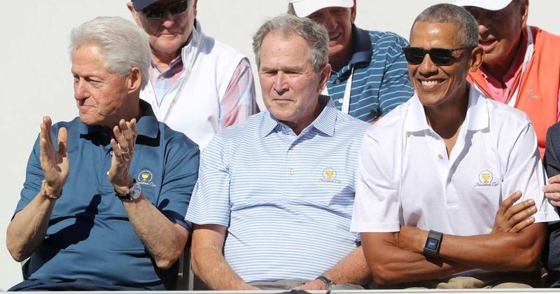 Bush praises First Amendment while Obama says US doesn’t ‘have kings’ ahead of 250th anniversary