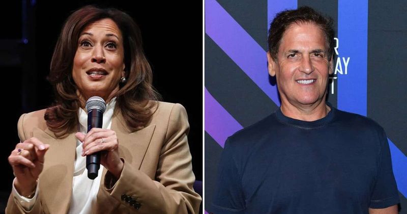'Don't remember, don't care': Mark Cuban snubs Kamala Harris over prospects of 2028 run