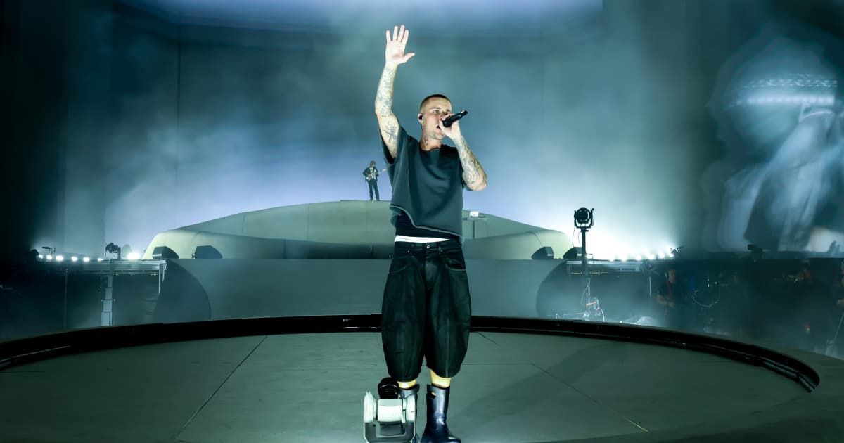 Justin Bieber headlined Coachella 2026, where his set reportedly ran past the allowed time limit (Getty Images)