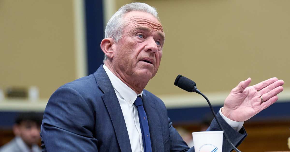 Health and Human Services Secretary Robert F Kennedy Jr speaks during a House Energy and Commerce Committee Health Subcommittee hearing, Tuesday, April 21, 2026, on Capitol Hill in Washington (AP Photo/Jacquelyn Martin)