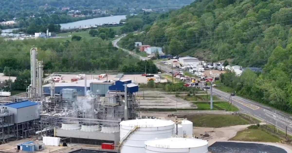 Emergency crew responded after a deadly chemical release at a manufacturing plant in Kanawha County (@TonyLaneNV/X)