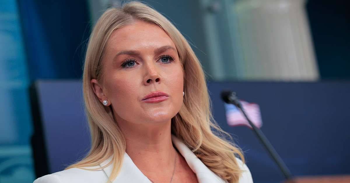 Karoline Leavitt claimed President Donald Trump extended the ceasefire due to Iran's inability to send a unified message (Getty Images)