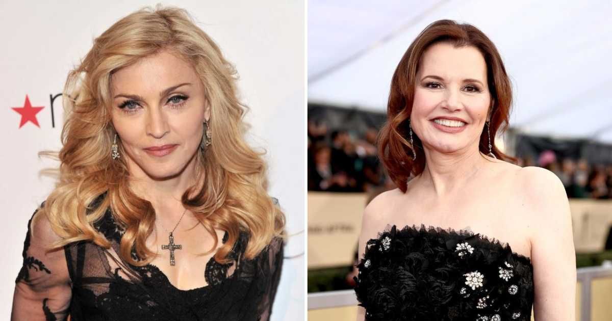 Geena Davis and Madonna reunited backstage during Sabrina Carpenter’s Coachella set (Getty Images, Christopher Polk/Getty Images for Turner)