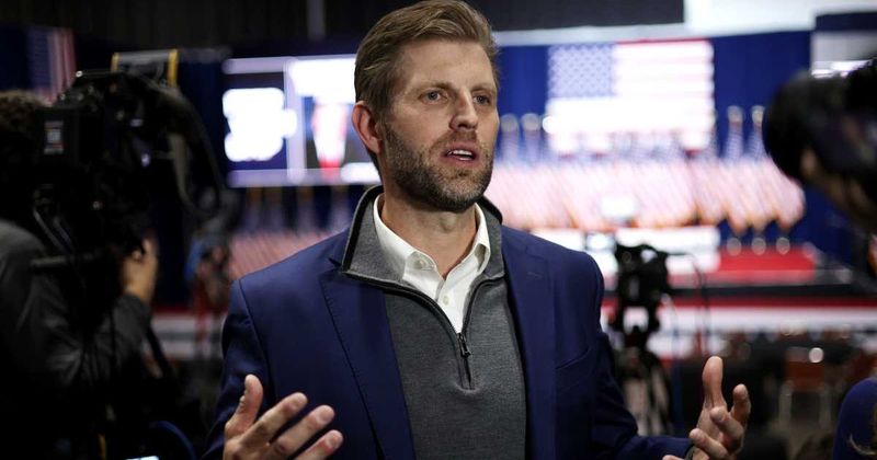 Eric Trump accuses Democrats of cheating to silence Trump: ‘They can’t win on their policies’