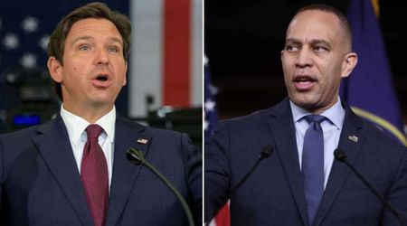 Florida Gov Ron DeSantis mocks Rep Hakeem Jeffries’ ‘F around and find out’ jab over redistricting