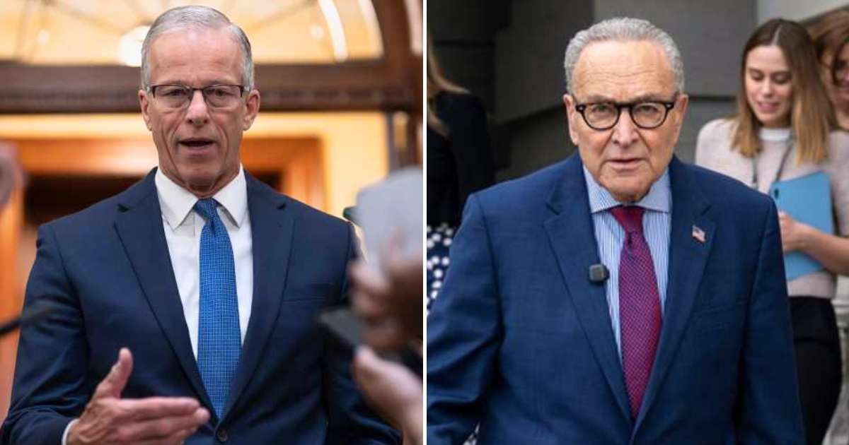 After the 50–48 vote, Senate Majority Leader John Thune said Republicans would help secure US borders, while Senate Minority Leader Chuck Schumer urged focusing on lowering costs instead of boosting immigration enforcement funding (Getty Images)
