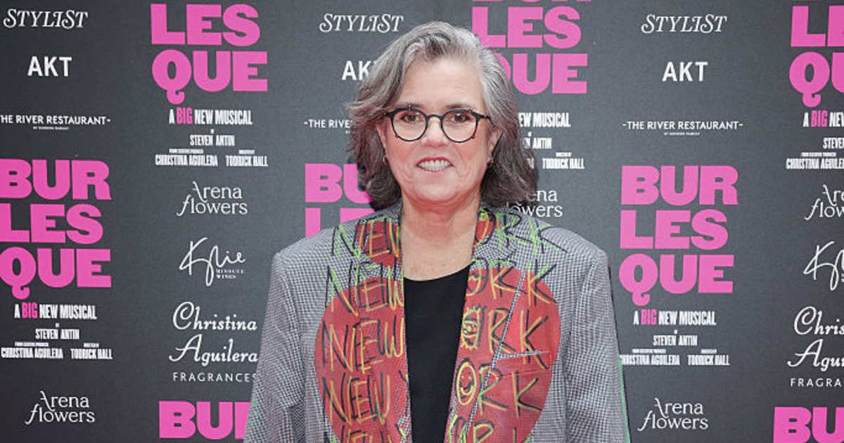 Rosie O’Donnell launched fresh attacks on Donald Trump and his family in a fiery TikTok video (Neil Mockford/WireImage)