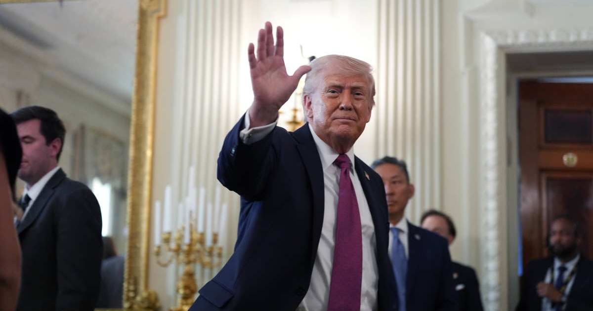 President Trump prolongs Jones Act waiver through mid-August, letting foreign tankers sidestep shipping rules to ease gas prices (AP Photo/Alex Brandon)