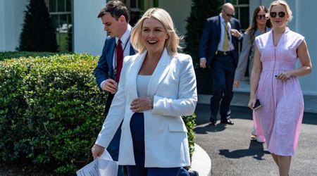 ‘Last gaggle for some time’: Karoline Leavitt jokes press can ‘call the president’ during her leave